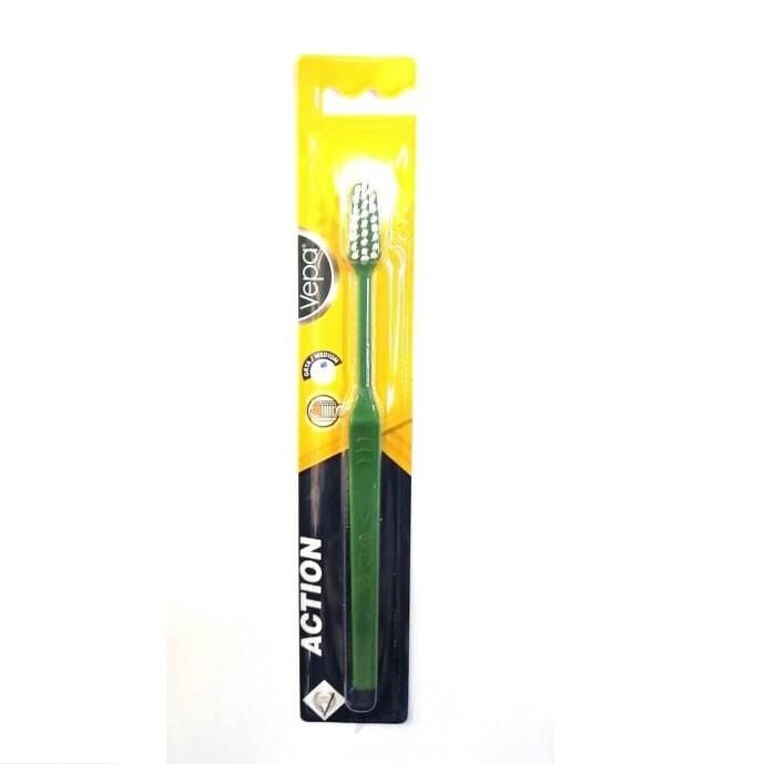 Vepa Action Natural Toothbrush for Gentle Cleaning 1 Count