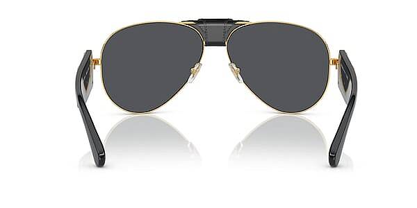 Versace 0VE2150Q 100287 Aviator Sunglasses for Men 62mm
