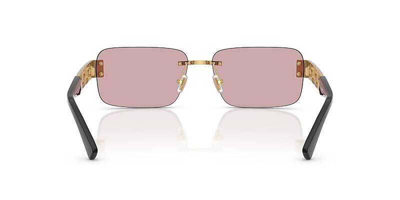 Versace 0VE2298 Gold Aviator Men Sunglasses 58mm