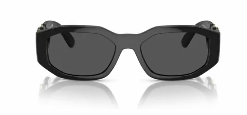Versace 0VE4361 GB1/87 53 Men's Classic Black Sunglasses