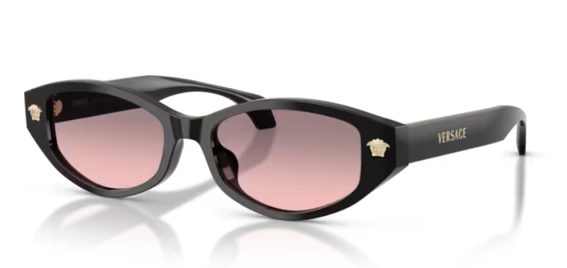Versace 0VE4512D Women's Designer Sunglasses Black 54mm