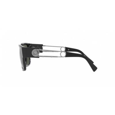 Versace 4412 GB1/71 Square Sunglasses with Grey Lenses 57mm