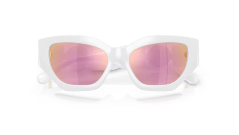 Versace Kids 0VK4007U White Mirrored Pink Sunglasses 48mm