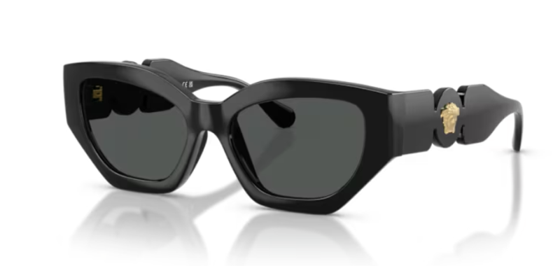 Versace Kids 0VK4007U Black Square Sunglasses 48mm