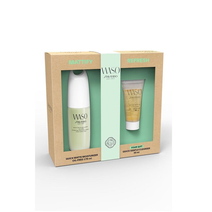 Shiseido Waso Booster Mattify & Refresh Skincare Set