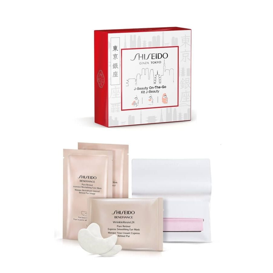 Shiseido J-Beauty Face and Eye Mask Express Care Set