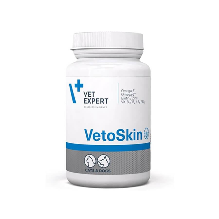 Vet Expert Vetoskin Skin and Coat Support 90 Twist-Off Capsules