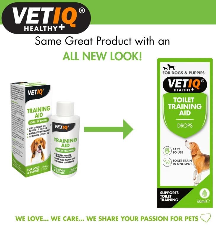 Vet IQ Training Aid Puppy Potty Training Drops 60 ml