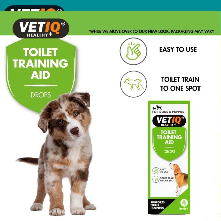 Vet IQ Training Aid Puppy Potty Training Drops 60 ml