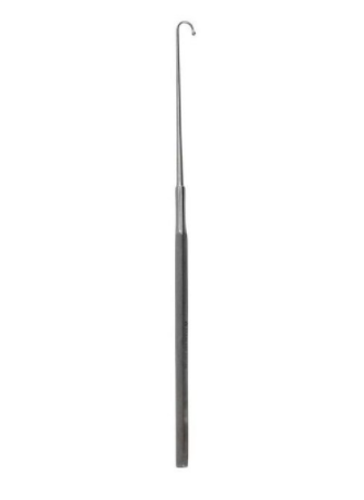 Kruuse Veterinary Castration Hook Stainless Steel 18 cm