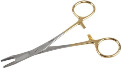 Kruuse Hegar Olsen Needle Holder with Scissors 14 cm