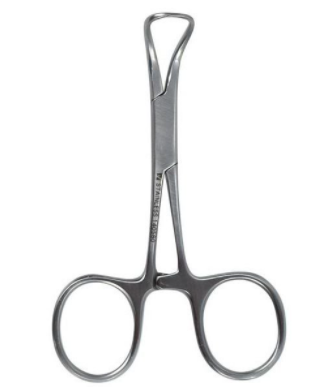 Kruuse Backhaus Towel Clamp Stainless Steel Veterinary Tool 9 cm