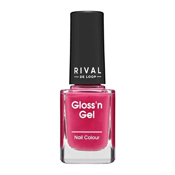Rival de Loop Gloss&#39;n Gel Nail Polish No. 14: Long-Lasting, High Coverage, Volume Effect - Gel Shine Without the Lamp! Rival de Loop Gel Nail Polish: Long Lasting &amp; High Coverage nail polish, gel nail polish, glossy nail polish, long lasting nail polish, high coverage nail polish, nail color, volume nail polish, affordable nail polish, Rival de Loop nail polish, nail polish No. 14, nail art, nail fashion, beauty products, nail finishes, shiny nails, gel-like finish, professional look, quick dry nail polish,