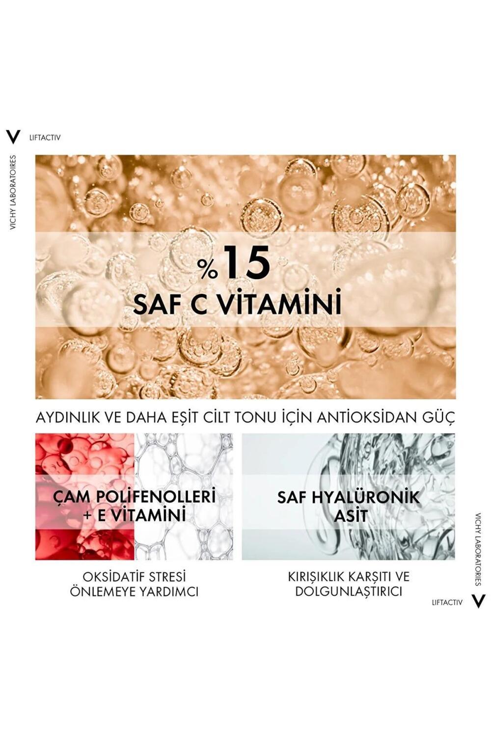 Vichy Liftactiv 15% Pure Vitamin C Serum 20ml - image 10