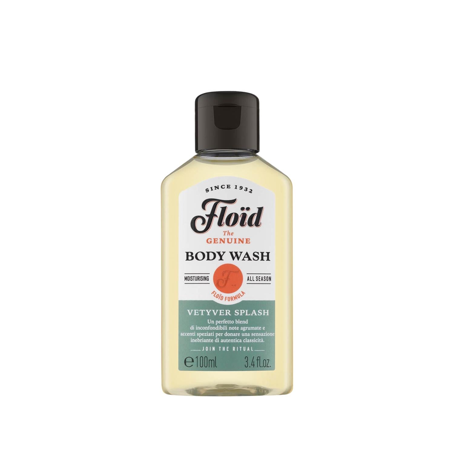 Floid Vetyver Splash Shower Gel with Vetiver &amp; Guaiac Wood 100 ml