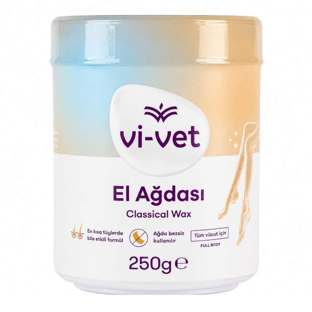Vi-Vet Cold Wax Hair Remover for Smooth Skin 250g