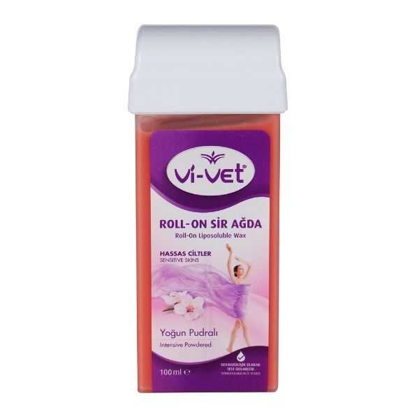 Vi-Vet Roll-On Wax Cartridge with Heavy Powder 100 ml