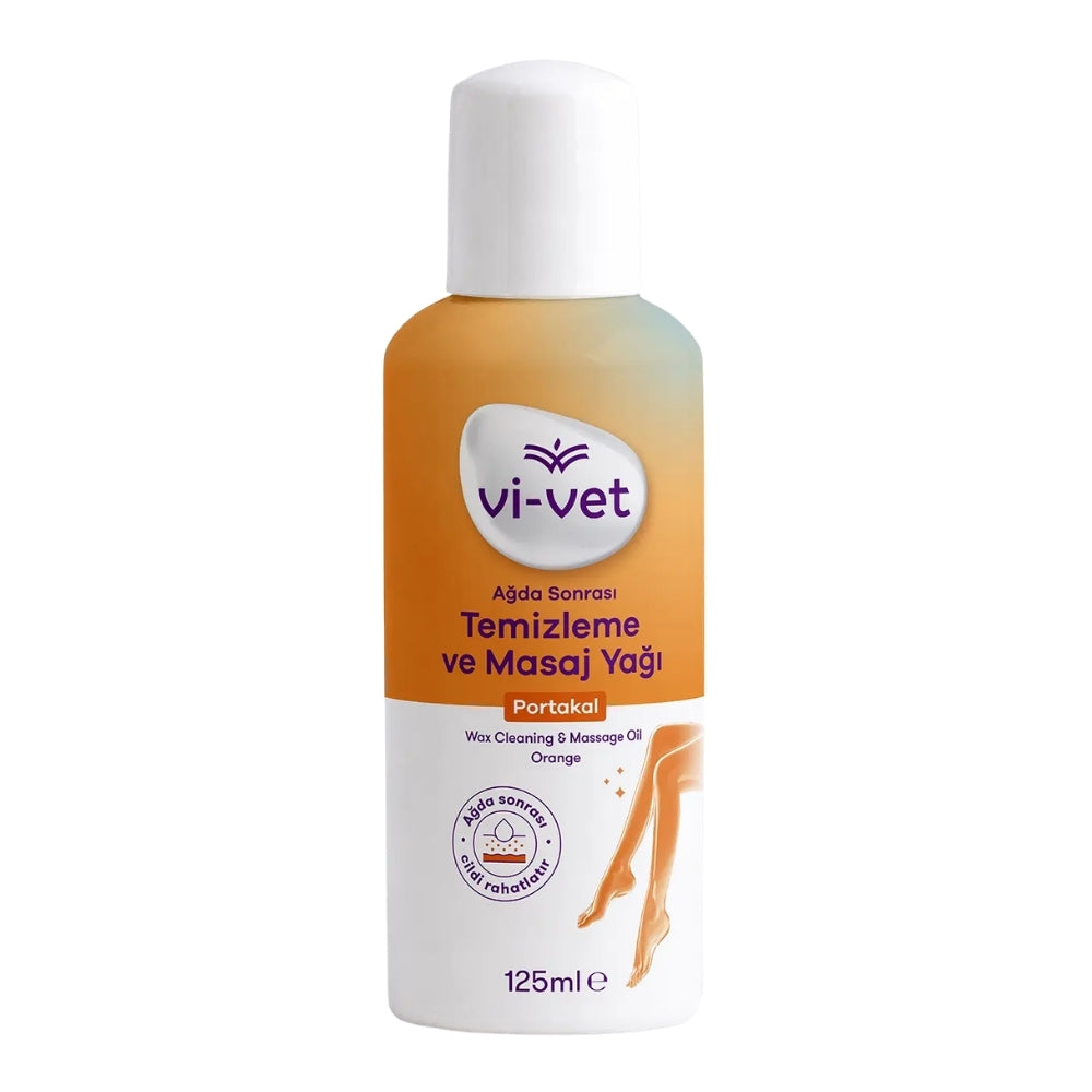 Vi-Vet Post-Wax Orange Cleaning &amp; Massage Oil 125 ml