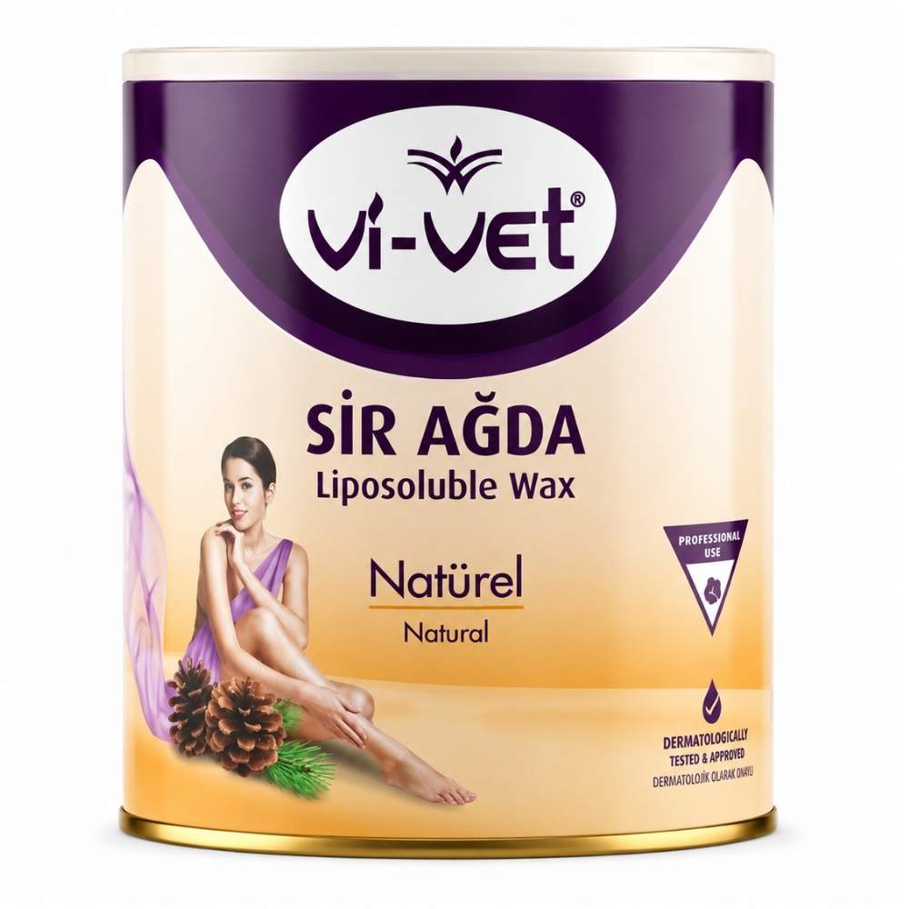 Vi-Vet Liposoluble Wax Can for Smooth Hair Removal 240g