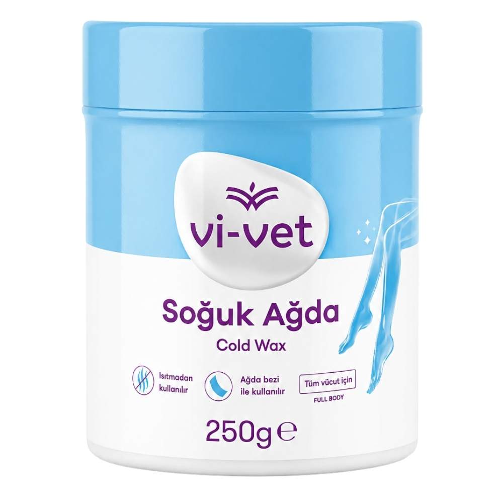 Vi-Vet Cold Wax Hair Removal Paste for Smooth Skin 250g