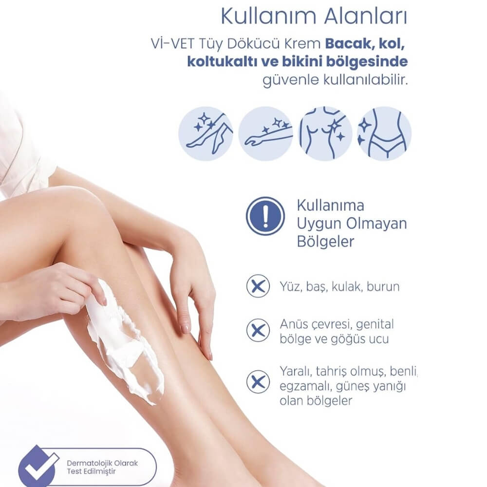 Vi-Vet Hair Removal Cream for Smooth Skin 40 ml