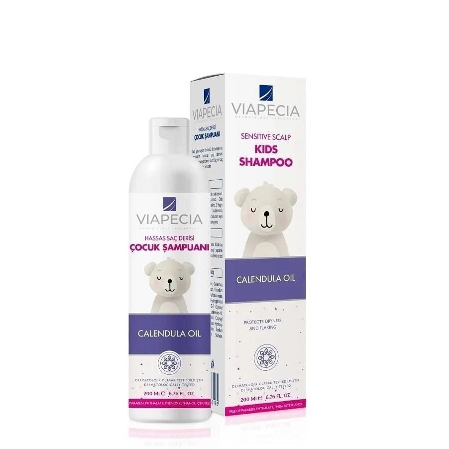 Viapecia Children's Sensitive Hair & Scalp Shampoo 200ml