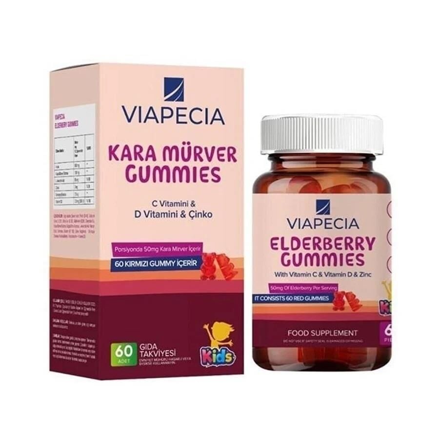 Viapecia Elderberry, 60 Count