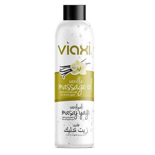 Viaxi Vanilla Massage Oil for Relaxing Body Care 177 ml