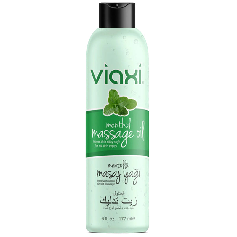 Viaxi Menthol Massage Oil for Relaxing Body Care 177 ml