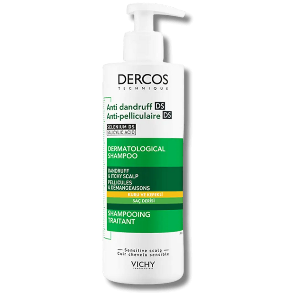 Vichy Dercos Anti-Dandruff Shampoo for Dry Hair 390 ml