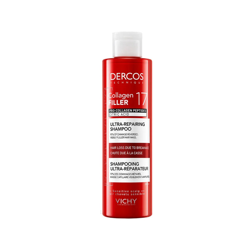 Vichy Dercos Collagen 17 Filler Shampoo Volumizing Therapy 200 ml