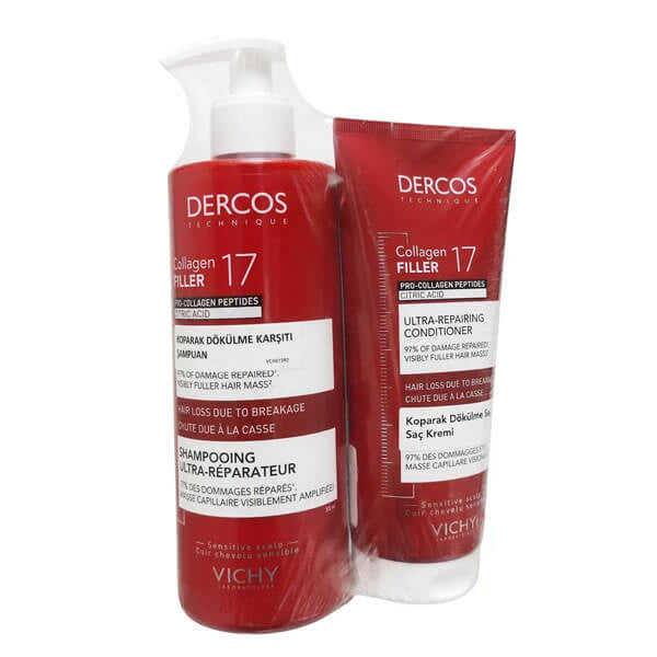 Vichy Dercos Collagen Filler Hair Care Duo (400ml & 200ml)