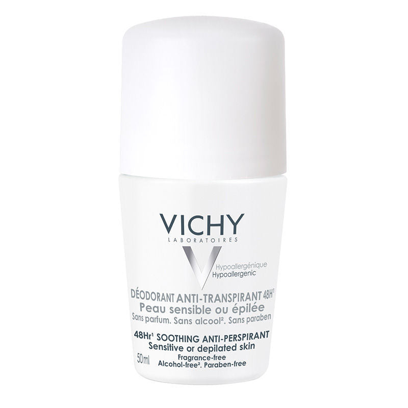 Vichy Anti-Perspirant Roll-On Deodorant for Sensitive Skin 50ml