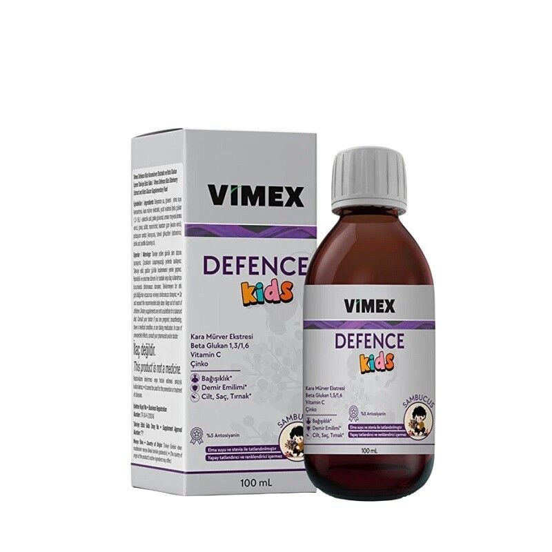 Vimex Defence Kids Liquid Supplement with Elderberry 100 ml