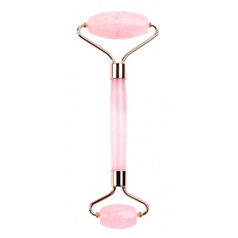 Vinacocha Rose Quartz Jade Roller for Facial Massage