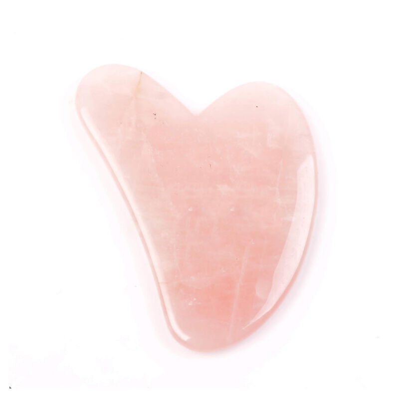 Vinacocha Rose Quartz Gua Sha Facial Massage Tool
