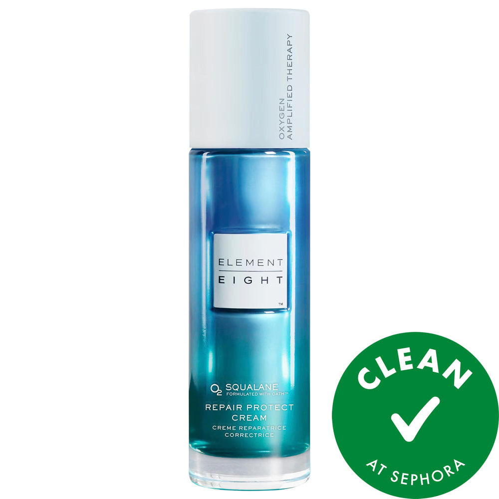 Element Eight O2 Squalane Protect Cream: Redness Relief & Barrier Repair - Vegan, Cruelty-Free Sensitive Skin Facial Moisturizer Element Eight Squalane Cream: Redness Relief & Skin Repair squalane cream, sensitive skin moisturizer, redness relief cream, barrier repair cream, vegan moisturizer, cruelty-free skincare, soothing face cream, post-procedure skincare, liquid oxygen skincare, bisabolol cream, facial moisturizer, sensitive skin, redness, dryness, skin barrier repair, vegan, cruelty-free, soothing, h