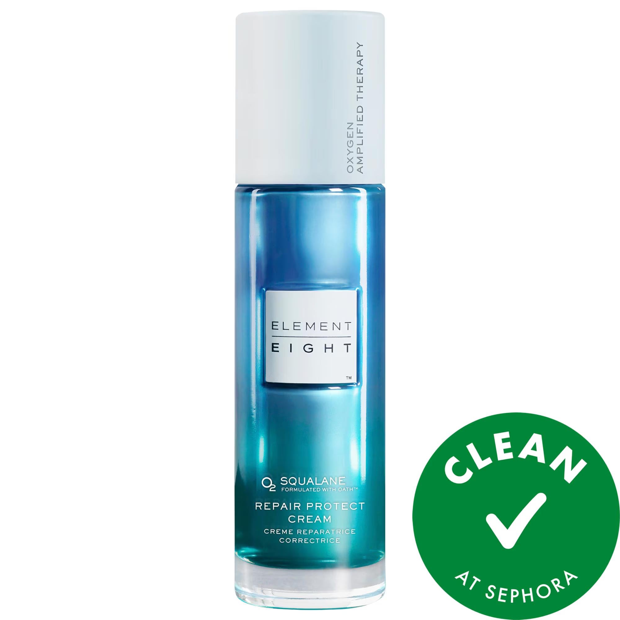 Element Eight O2 Squalane Protect Cream: Redness Relief &amp; Barrier Repair - Vegan, Cruelty-Free Sensitive Skin Facial Moisturizer Element Eight Squalane Cream: Redness Relief &amp; Skin Repair squalane cream, sensitive skin moisturizer, redness relief cream, barrier repair cream, vegan moisturizer, cruelty-free skincare, soothing face cream, post-procedure skincare, liquid oxygen skincare, bisabolol cream, facial moisturizer, sensitive skin, redness, dryness, skin barrier repair, vegan, cruelty-free, soothing, h