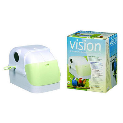 Vision Plastic Budgie & Lovebird Breeding Box - Easy Assembly Nest