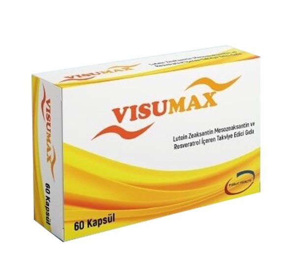 Public Health Ilac Visumax Lutein & Zeaxanthin Supplement 60 Capsules