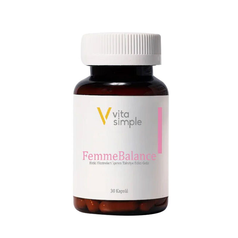 Vita Simple Femme Balance Herbal Extract Supplement 30 Capsules