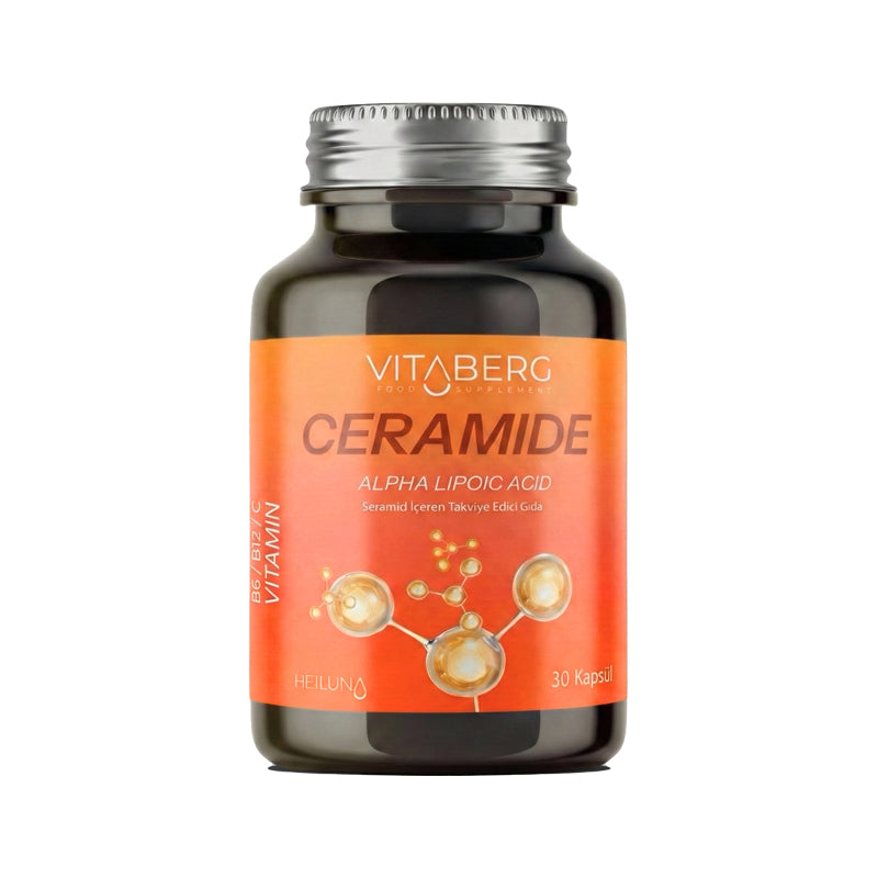 Vitaberg Ceramide Supplement with Alpha Lipoic Acid 30 Capsules