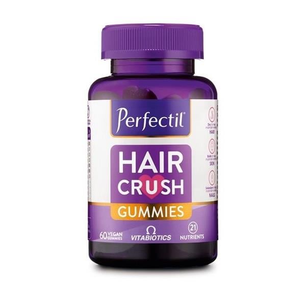 Vitabiotics Perfectil Hair Crush Gummies 60 Gummies - Multivitamin