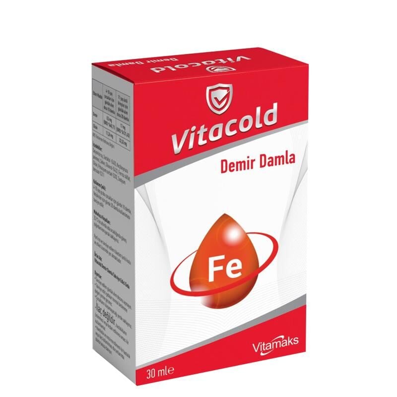 Vitamaks Vitacold Iron Drops for Daily Support 20 ml