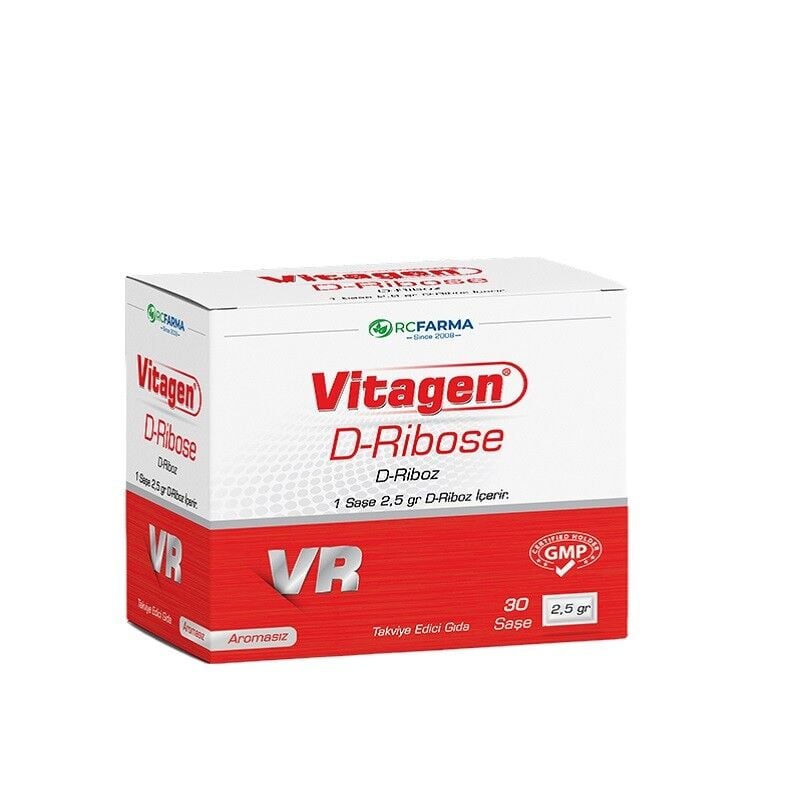 Rc Farma Vitagen D-RIBOSE Energy Support Supplement 30 Sachets