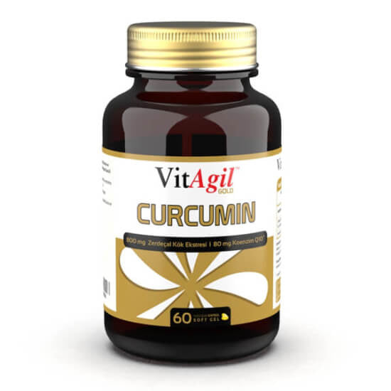 Allergo Vitagil Gold Curcumin &amp; Coenzyme Q10 60 Softgels