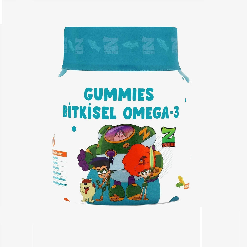 Vitago Kids Herbal Omega-3 60 Gummies - Vitamin & Supplement