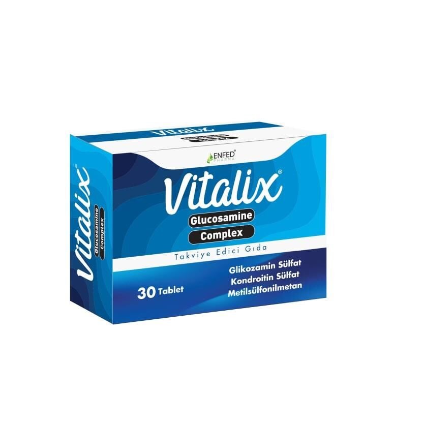 Asbien Vitalix Glucosamine Complex Joint Support Supplement 30 Tablets