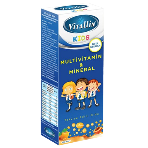 Vitallin Kids Multivitamin &amp; Mineral Syrup 150 ml