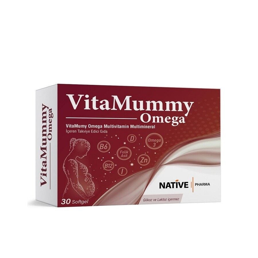 Infless Native VitaMumy Omega Softgel Prenatal Support 30 Capsules